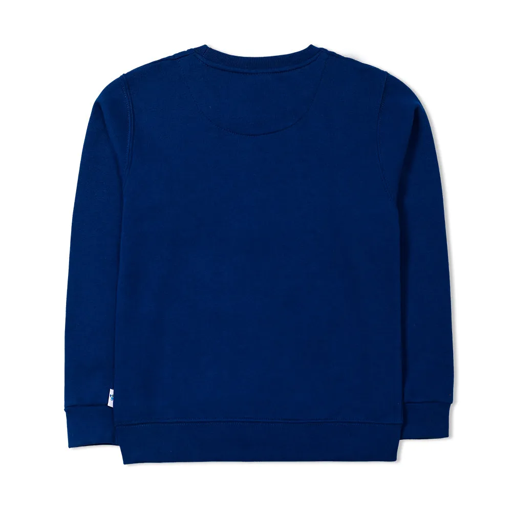 Blue Butterfly Sweatshirt