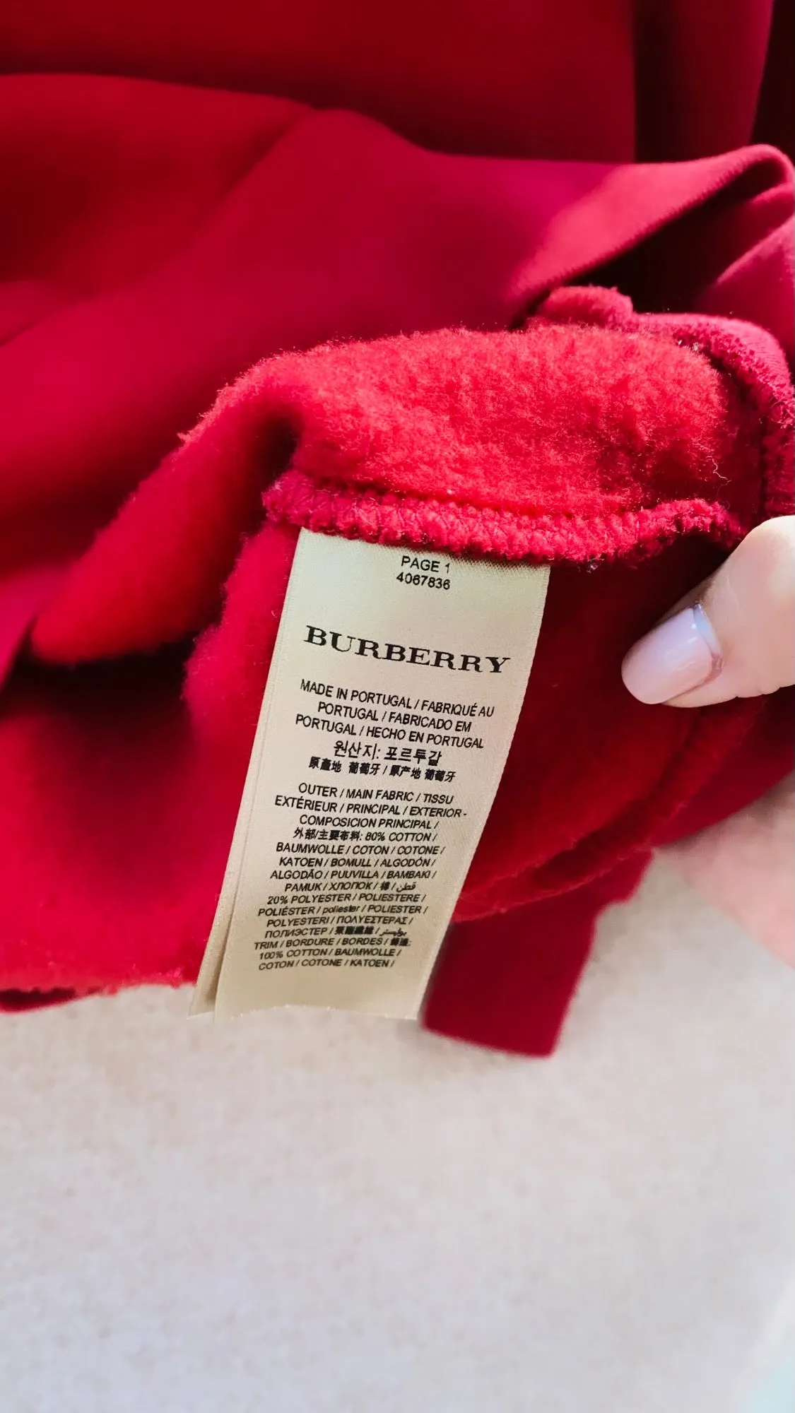 Burberry London hoodie