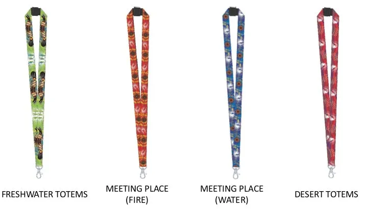 Louis Enoch Aboriginal Lanyards