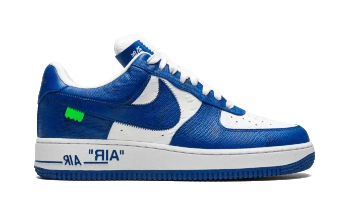 Louis Vuitton Nike Air Force 1 Low By Virgil Abloh White Royal