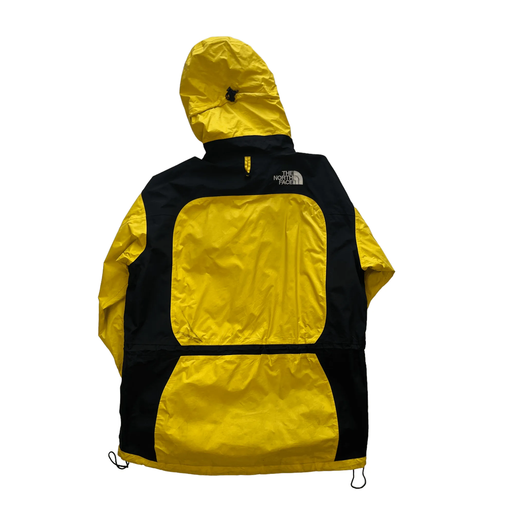 Vintage Black   Yellow The North Face (TNF) Gore-Tex Jacket - Large