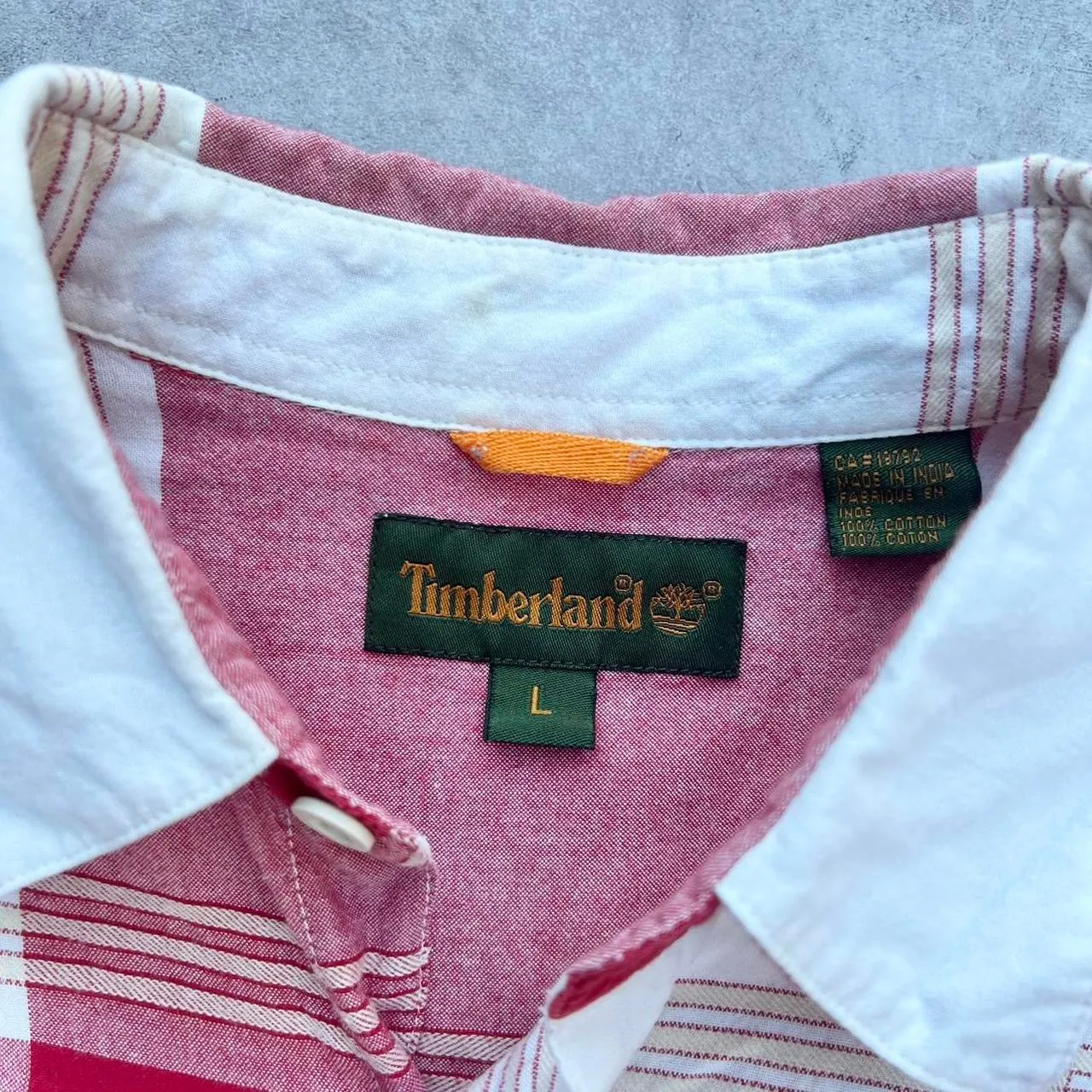 Vintage Timberland Check Shirt (XL)