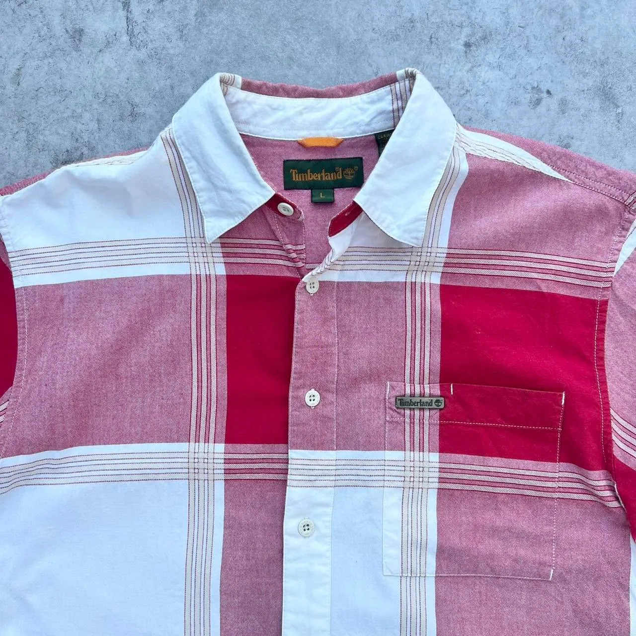 Vintage Timberland Check Shirt (XL)